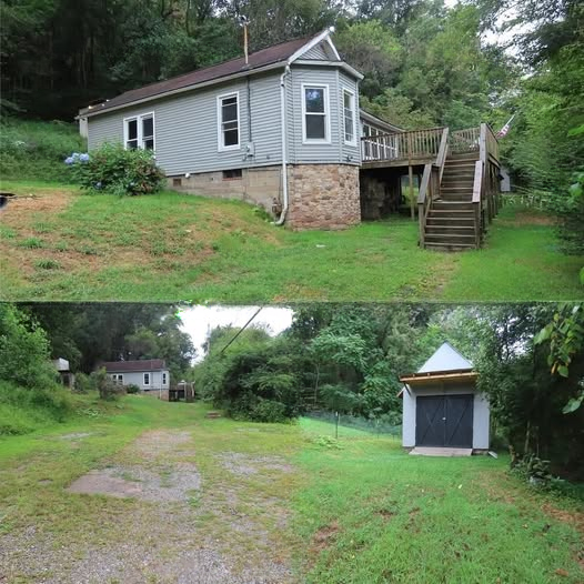 Secluded Mountain Retreat on Over 3 Acres: A Rare Fixer-Upper Opportunity in Hansford with Privacy, Land, and Investment Potential