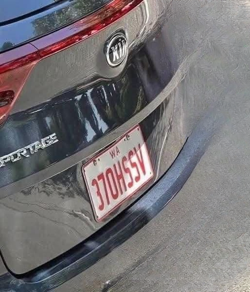 Spot the Hidden Detail That Sends Chills: The Vanity License Plate Mystery Everyone Missed