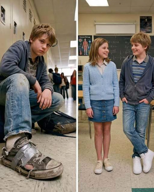 Principal Calls Mother to School After Discovering Daughter Secretly Bought New Sneakers for a Classmate in Need: A Lesson in Kindness, Boundaries, and Compassion