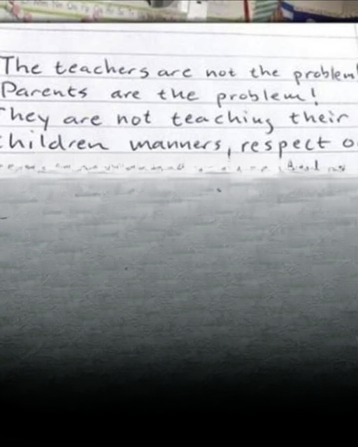 Retired Teacher’s Open Letter Reignites Debate Over Parents’ Role in Student Success