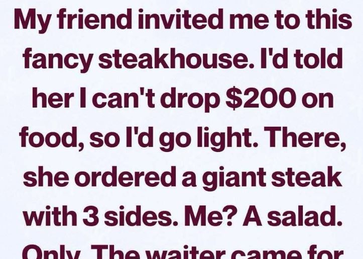 She Invited Me to an Expensive Restaurant and Expected Me to Split the Bill — My Response Changed the Entire Evening
