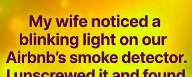 A Blinking Light in Our Vacation Rental Raised Questions: Why It’s Important to Stay Aware While Traveling
