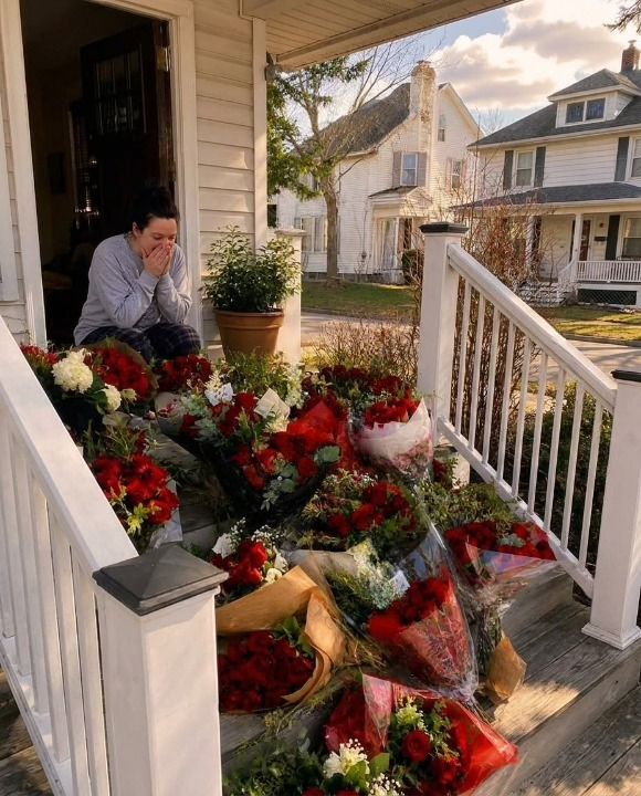 I Came Home to 100 Bouquets of Roses on Our Porch—The Truth Behind Them Brought Us Both to Tears