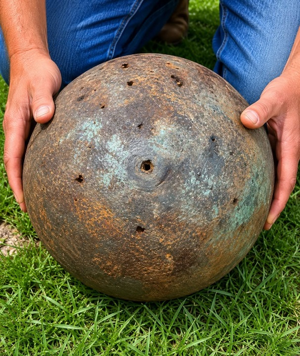 Historic Steel Sphere Found in Creek Offers a Glimpse Into Early Industrial Manufacturing